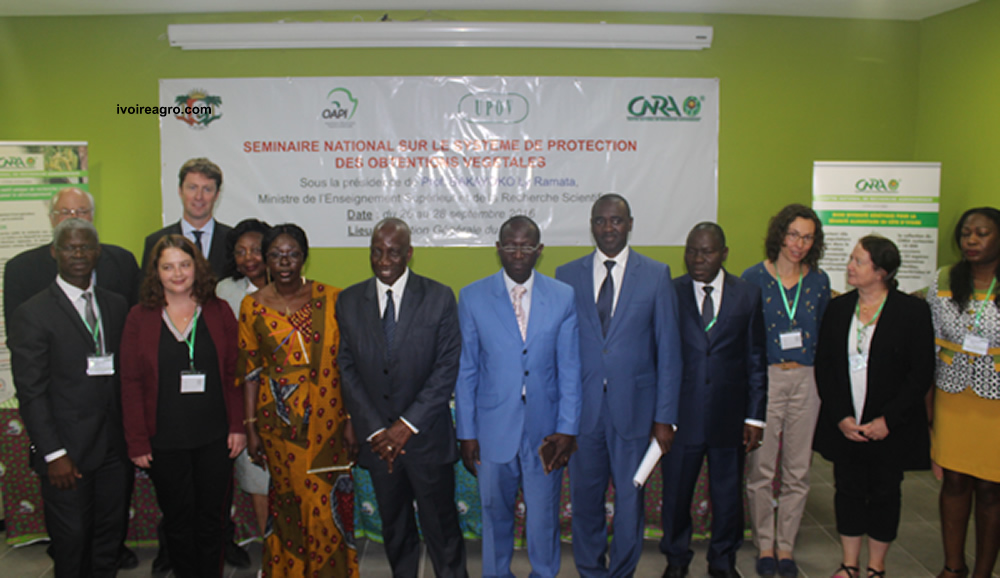 26 /09/16 Ouverture à Abidjan d’un séminaire sur le système de protection des obtentions végétales